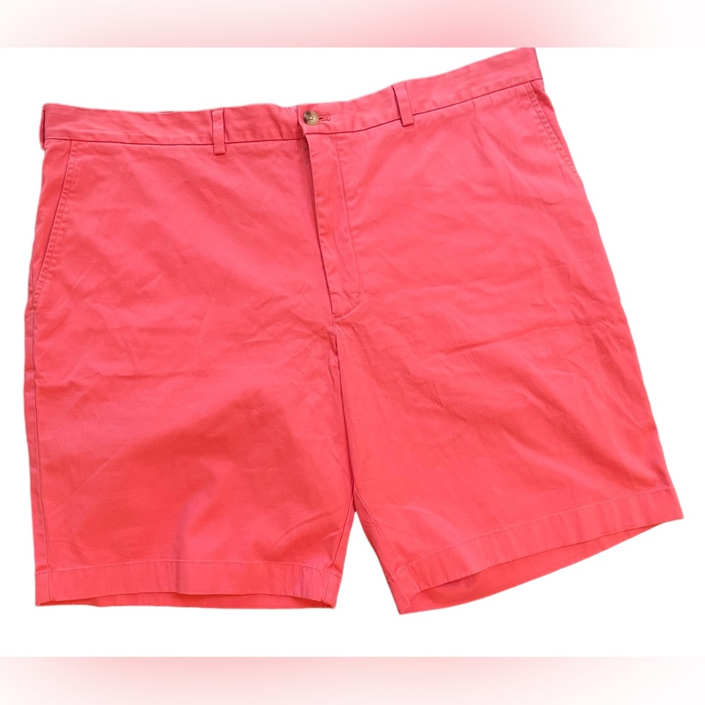Vineyard Vines‎ Men’s 46B Salmon Pink Flat Lay Front Shorts 10.5” Inseem
